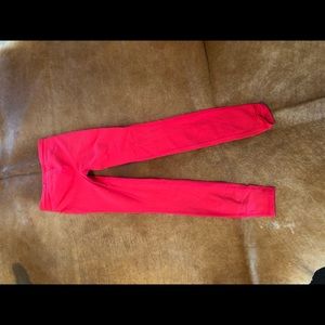 GapFit bright pink small workout leggings